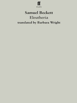 cover image of Eleutheria